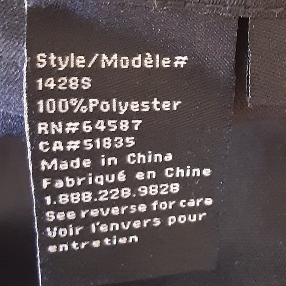 UBU Reversible Button Parisian Coat Black & Coral Size Small - Picture 12 of 15